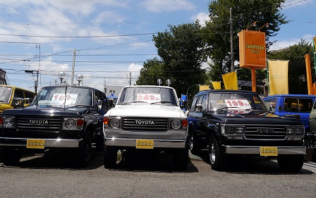 海の似合う車〜ランクル60・80・100・FJクルーザー〜