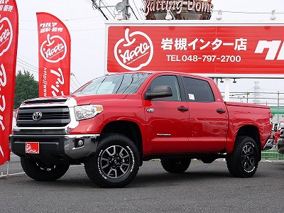 USトヨタ タンドラ 2014年モデル ラディアンレッド SR5×リミテッドホイール&リフトアップ！