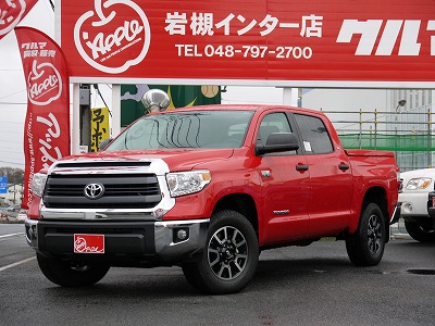 2014年モデルの新車：USトヨタ タンドラ SR5 ラディアンレッド♪