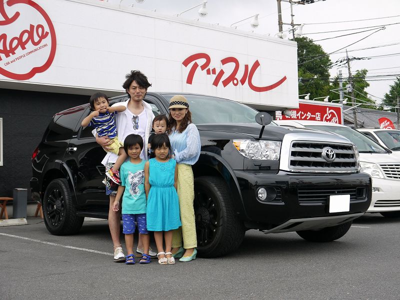 ご納車！！　極上車　セコイア　プラチナム