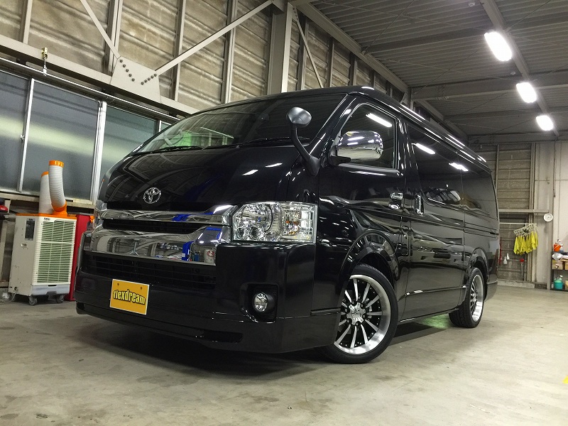 新車ハイエースワゴンGL入庫 新車ハイエースワゴンGL入庫