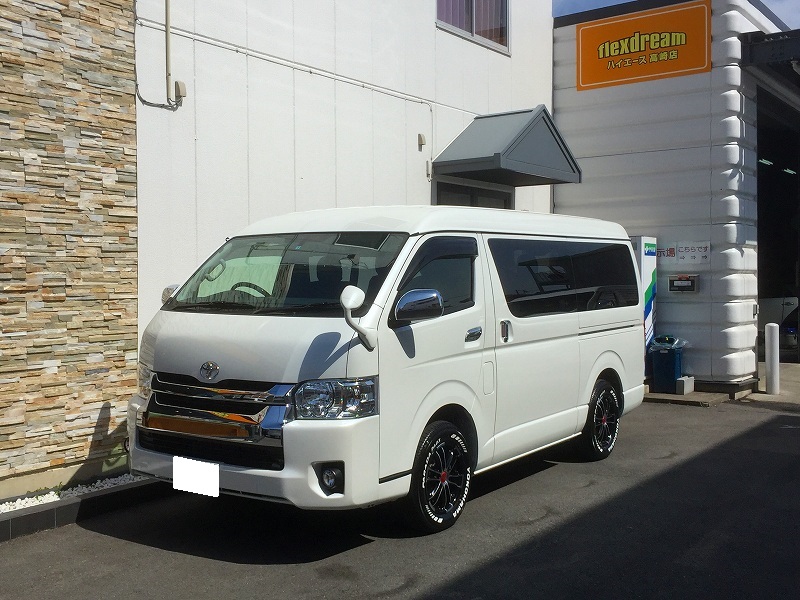 M様ハイエースWご納車 M様ハイエースWご納車