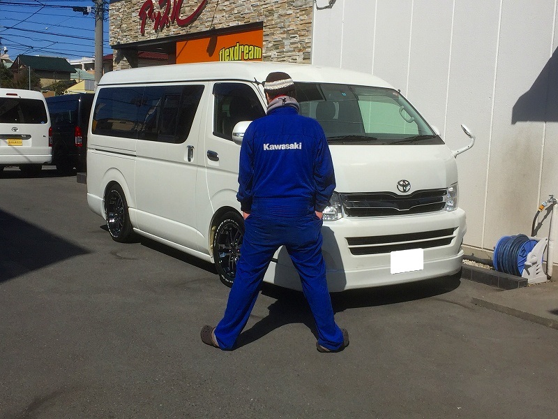 S様にレジアスエースVご納車 S様にレジアスエースVご納車
