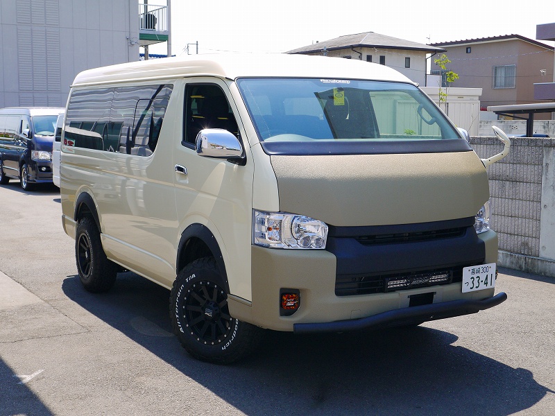 ハイエース高崎デモカー×LINE-X ハイエース高崎デモカー×LINE-X