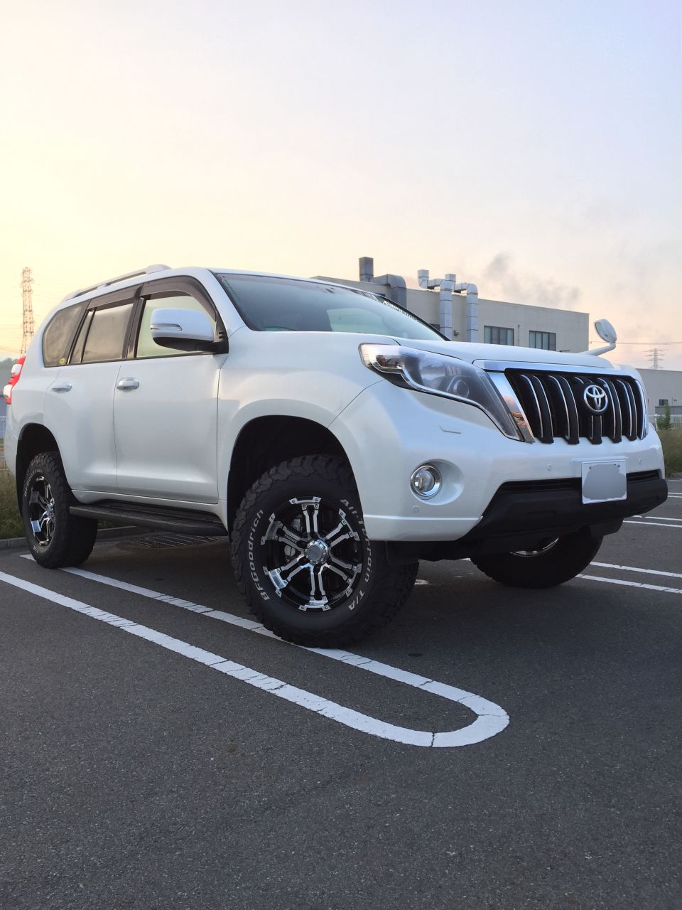 ランドクルーザー　プラド　GDJ150W　150系　中期　モデリスタフロントバンパー　 ランドクルーザープラド １５０系の中古車を探すならグーネット