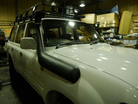 ランクル80 シロ シュノーケル ランクル80 シロ シュノーケル