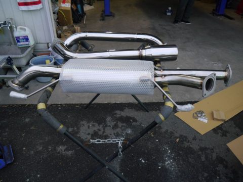 セコイア サクソンマフラー 砲弾 セコイア サクソンマフラー 砲弾