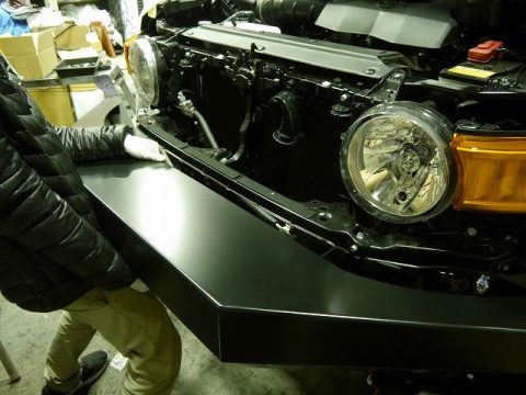 MTWフロントバンパー・アンダーガード付き