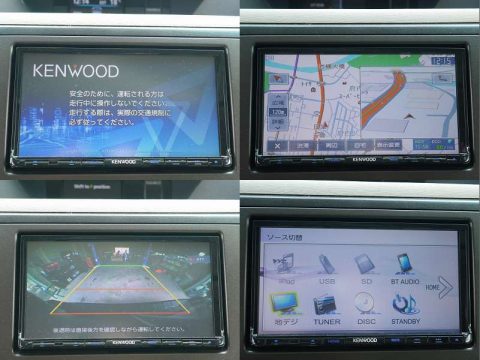 ＫＥＮＷＯＯＤ　ＭＤＶ－Ｄ５０２ＢＴ　フルセグ地デジナビ　ブルートゥース＆バックカメラ連動