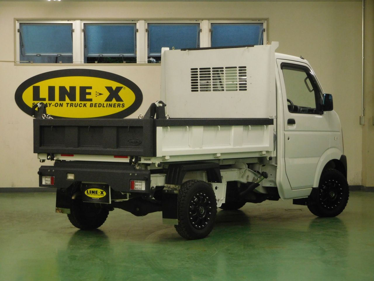 軽トラカスタム Da 63 キャリートラック 特装車 頑丈ダンプ 荷台 各種パーツをベッドライナーline X塗装 Line X 自動車部門 公式ブログ Flexdream Blog