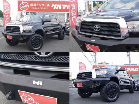 2009ｙタンドラ　クルーマックス　4ＷＤ　Ｓｍｉｔｔｙｂｉｌｔバンパー　ＡＴＸ18インチＡＷ