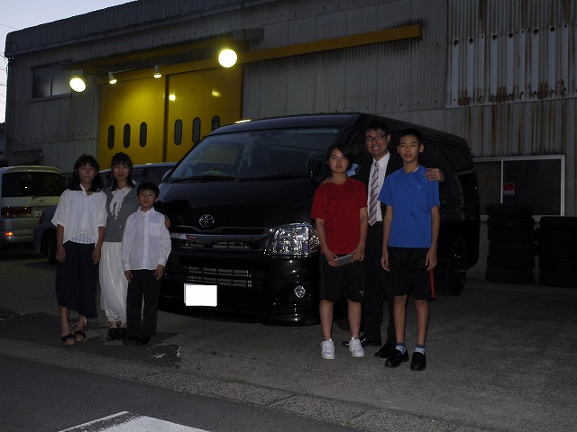 ハイエース小牧店が納車させていただいたお客様のご紹介をいたします★VOL.10