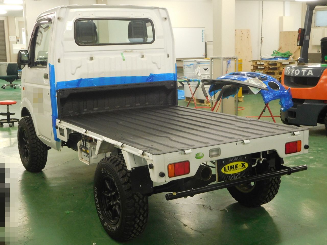 アゲトラカスタム Line X キャリートラック Da 63t Line X 自動車部門 公式ブログ Flexdream Blog