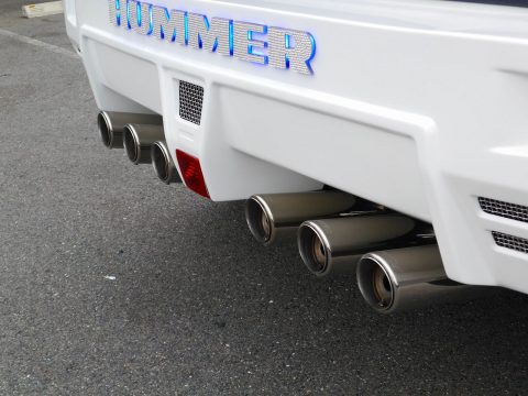 HUMMER H2 6輪 6本だしマフラー HUMMER H2 6輪 6本だしマフラー