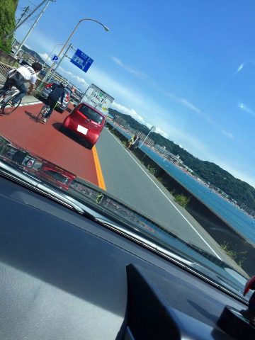 葉山 150プラドからの景色 葉山 150プラドからの景色