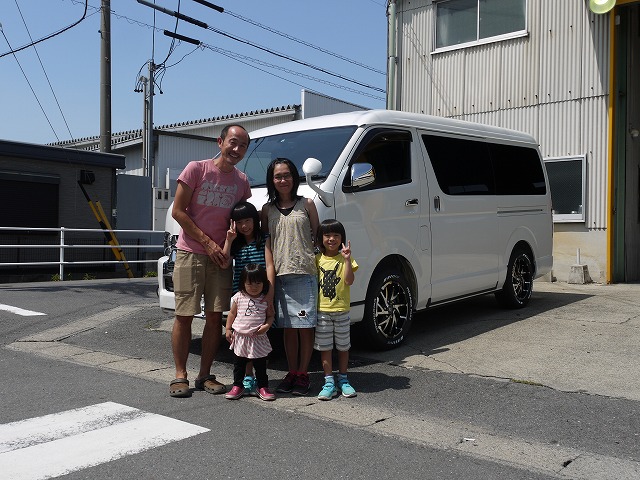 ハイエース小牧店が納車させていただいたお客様のご紹介VOL.15