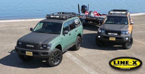 LINE-X：landcruiser200／landcruiser100