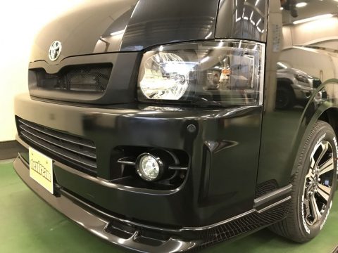 インナーブラックヘッドランプ装着でカッコよさUP♪ インナーブラックヘッドランプ装着でカッコよさUP♪