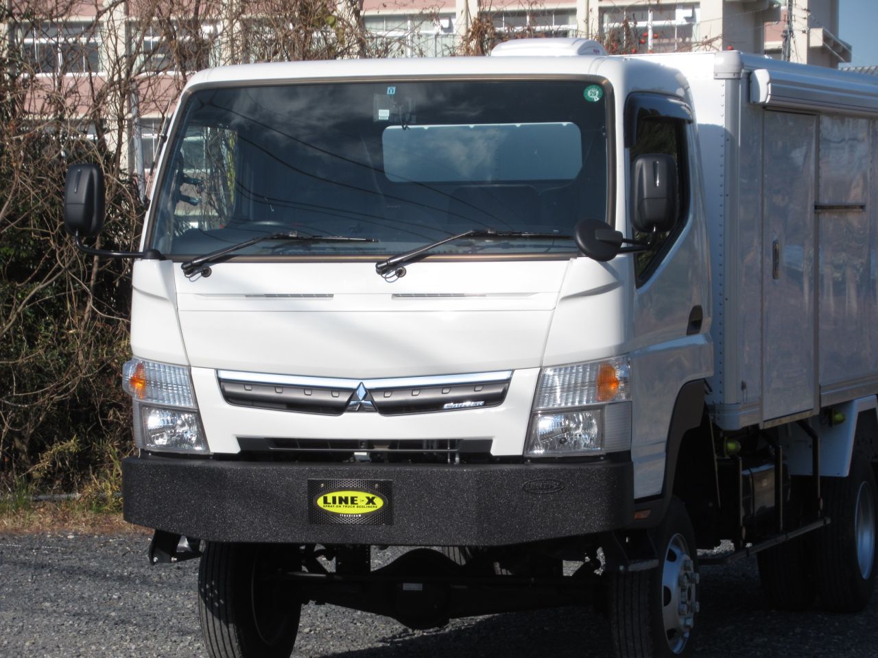 三菱ふそう キャンタートラック 4wd ワンオフバンパーを Line X ベッドライナー塗装でカスタム Line X 自動車部門 公式ブログ Flexdream Blog 三菱ふそう キャンタートラック 4wd ワンオフバンパーを Line X ベッドライナー塗装でカスタム Line X 自動車部門 公式ブログ Flexdream Blog