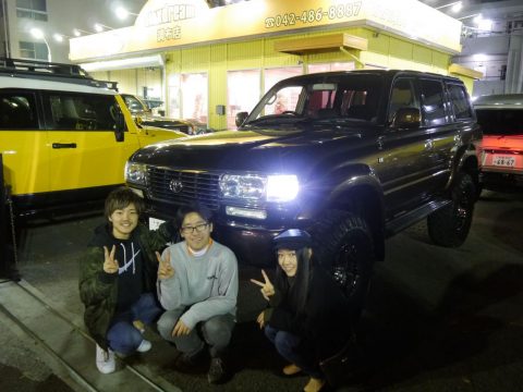 T様ランクル80ご納車4 T様ランクル80ご納車4