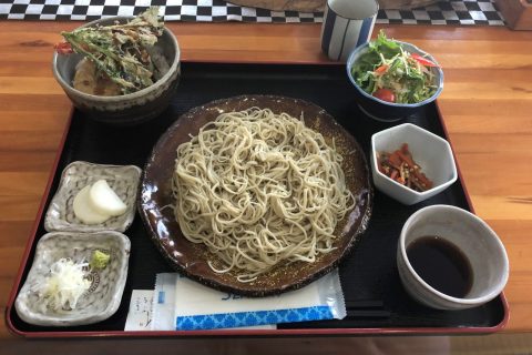 タンドラ　蕎麦　美味しい　羽鳥湖