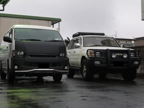 H様ランクル100からハイエース200へ H様ランクル100からハイエース200へ