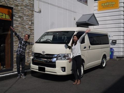 SLYCE BASE CAMP藤井様新車ワゴンご納車 SLYCE BASE CAMP藤井様新車ワゴンご納車
