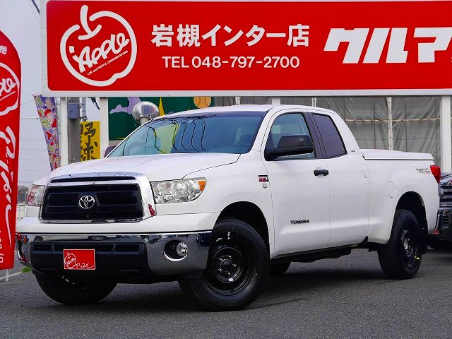 新並2010年モデル　タンドラ　ダブルキャブ4ＷＤ　ＴＲＤオフロードＰＫＧ　ＬＥＥＲ700ハードトノカバー付き入庫いたしました～!(^^)!