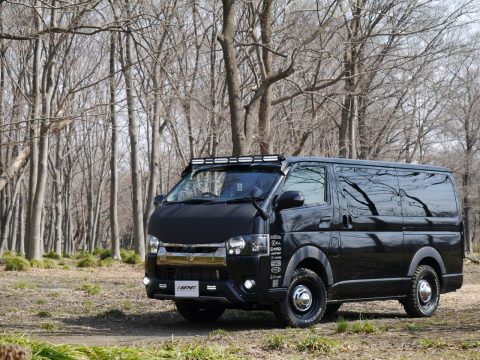 ハイエースPERFECT BOOK取材：烏川運動公園でShot