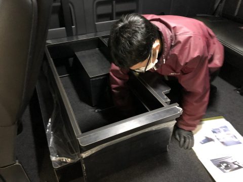 新作後ろ向きFD-BOXベッドキット取り付け 新作後ろ向きFD-BOXベッドキット取り付け