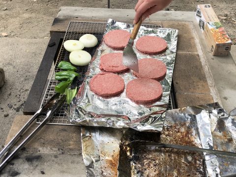 高崎店BBQ：ハンバーガー