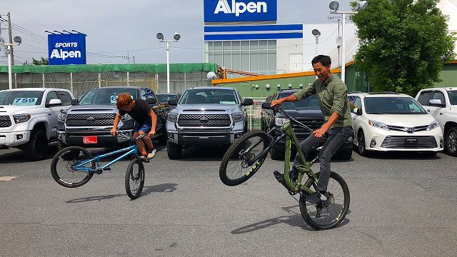 MTB BIKETRIAL STREETTRIAL KONA 西窪友海 KISHI YUKI タンドラ US TOYOTA MTB BIKETRIAL STREETTRIAL KONA 西窪友海 KISHI YUKI タンドラ US TOYOTA
