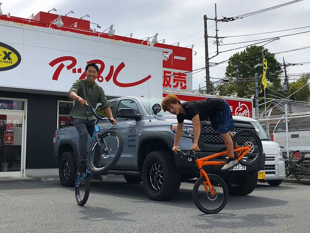 BIKETRIAL プロライダー 西窪友海 KISHI YUKI 18y TUNDRA Crewmax SR5 TRDOffroadPKG ASSANTI IPF BIKETRIAL プロライダー 西窪友海 KISHI YUKI 18y TUNDRA Crewmax SR5 TRDOffroadPKG ASSANTI IPF