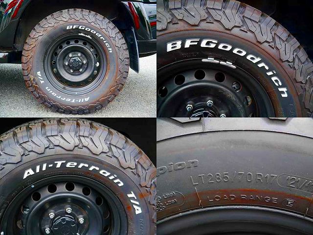 FJクルーザー ベースグレード テッチン BFGoodrich All-Terrain 285/70R17 FJクルーザー ベースグレード テッチン BFGoodrich All-Terrain 285/70R17