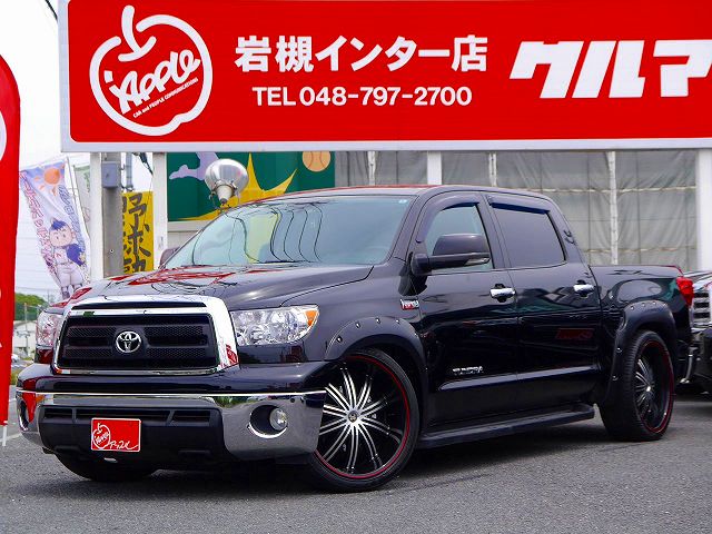 2012y TUNDRA ローダウン　大径アルミにチェンジ！！！