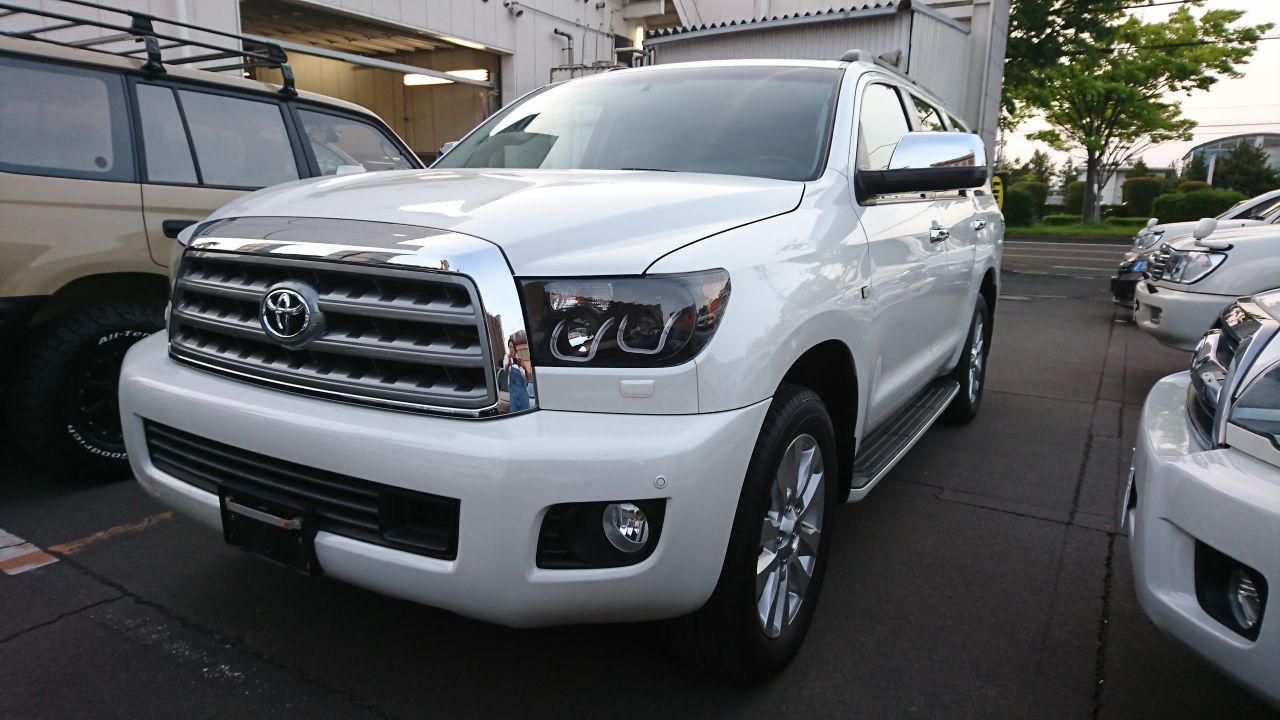 Usトヨタ セコイアの構造変更いってきました Usトヨタ逆輸入車専門店のカスタムビークル Flexdream Blog Usトヨタ セコイアの構造変更いってきました Usトヨタ逆輸入車専門店のカスタムビークル Flexdream Blog