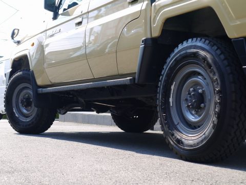 純正てっちんのタフな足回り 純正てっちんのタフな足回り