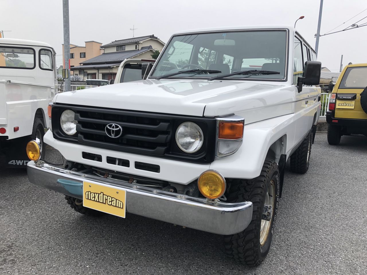 商品車紹介 ランドクルーザー76 Hzj76vが完成間近 ランクル専門店ですのでランドクルーザーだけ Flexdream Blog