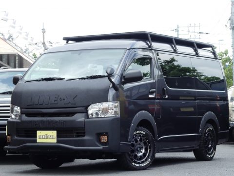 flexdreamLINE-Xカスタムハイエース西窪選手仕様 flexdreamLINE-Xカスタムハイエース西窪選手仕様