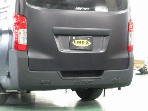 バンパー カスタム LINE-X塗装 バンパー カスタム LINE-X塗装