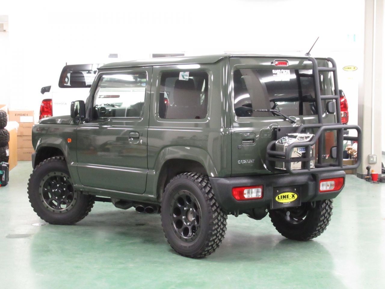 話題の新型ジムニー Jb64 Line Xカスタム車をご紹介 Line X 自動車部門 公式ブログ Flexdream Blog