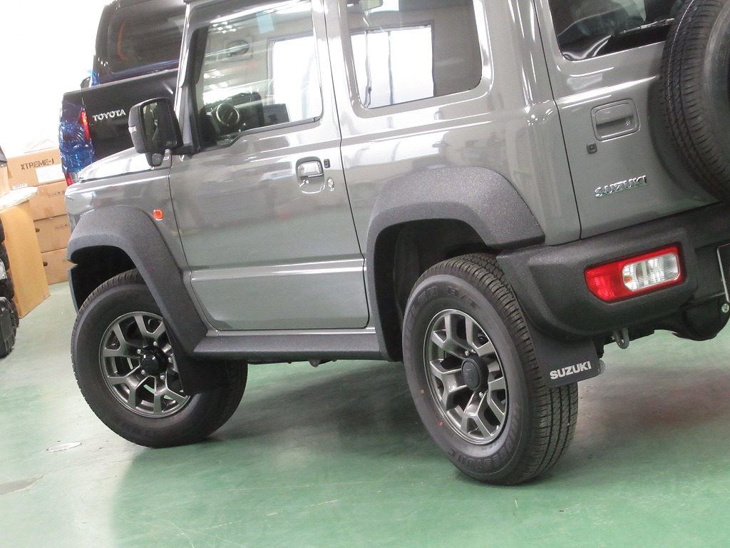 新型ジムニーシエラ ｊｂ７４ Line Xカスタムのご紹介 後編 Line X 自動車部門 公式ブログ Flexdream Blog