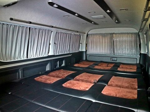 ハイエース カーテン GL 愛知 内装 架装 ハイエース カーテン GL 愛知 内装 架装