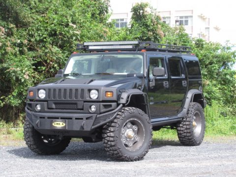 HUMMER　H2　LINE-X　迫力のアメリカンオフロードカスタム♪