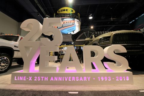 SEMA SHOW2018 　LINE-Xブース