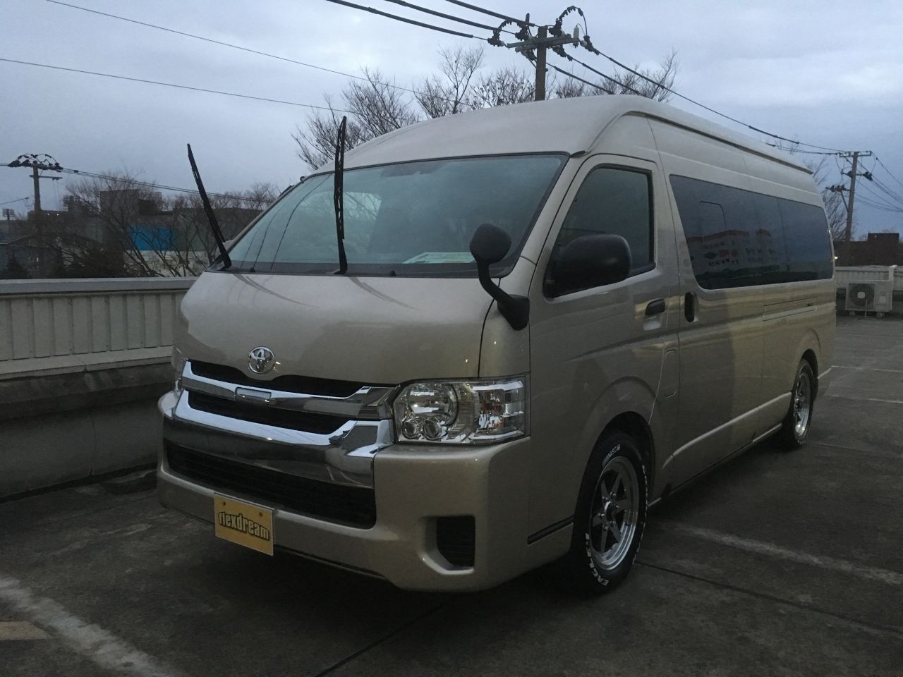 K様ご納車させていただきました 新車ハイエースバン スパロン ディーゼル4wd入庫 ハイエース専門店の車中泊 アウトドアビークル Flexdream Blog