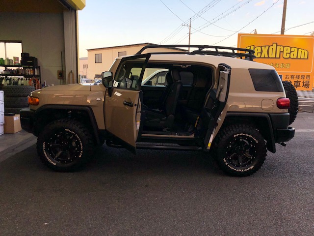 希少 新車並行輸入車 米国fjクルーザー オフロードpkg 低走行 ランクル専門店ですのでランドクルーザーだけ Flexdream Blog