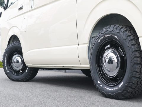 BFGoodrichと組み合わせたオフロードスタイル BFGoodrichと組み合わせたオフロードスタイル