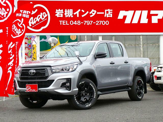 ＨＩＬＵＸ　Ｚ　ＢｌａｃｋＲａｌｌｙＥｄｉｔｉｏｎ　シルバーメタリック（1Ｄ6）　ＲＯＣＣＯフェイス