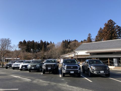 川場田園プラザで記念撮影